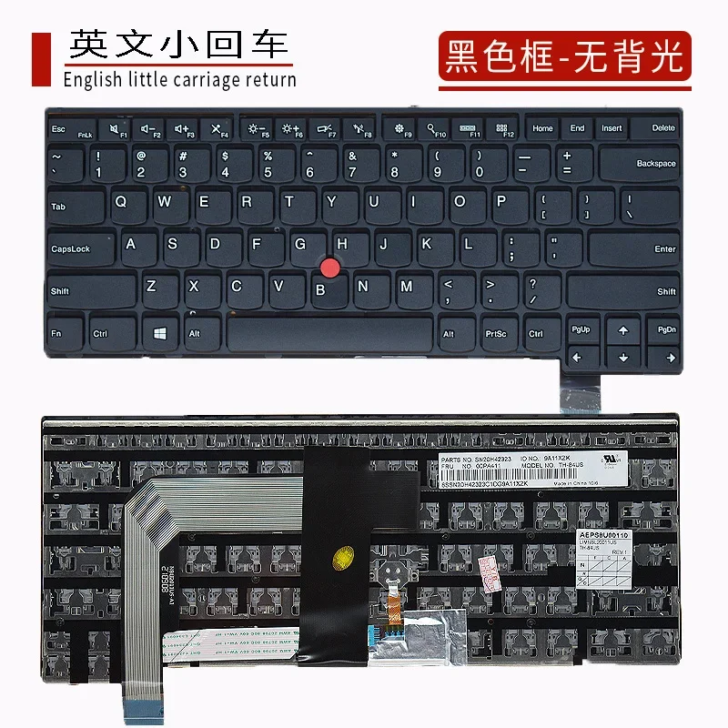 For Thinkpad Lenovo T460S T470S T460 T470P T480 NEW S2 Keyboard 13 2nd
