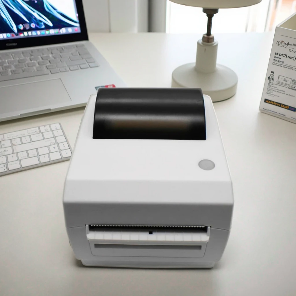 ATV&UTV4 Inch Thermal Label Printer 110mm Barcode Shipping Printer with USB & Bluetooth Interface HS-K39