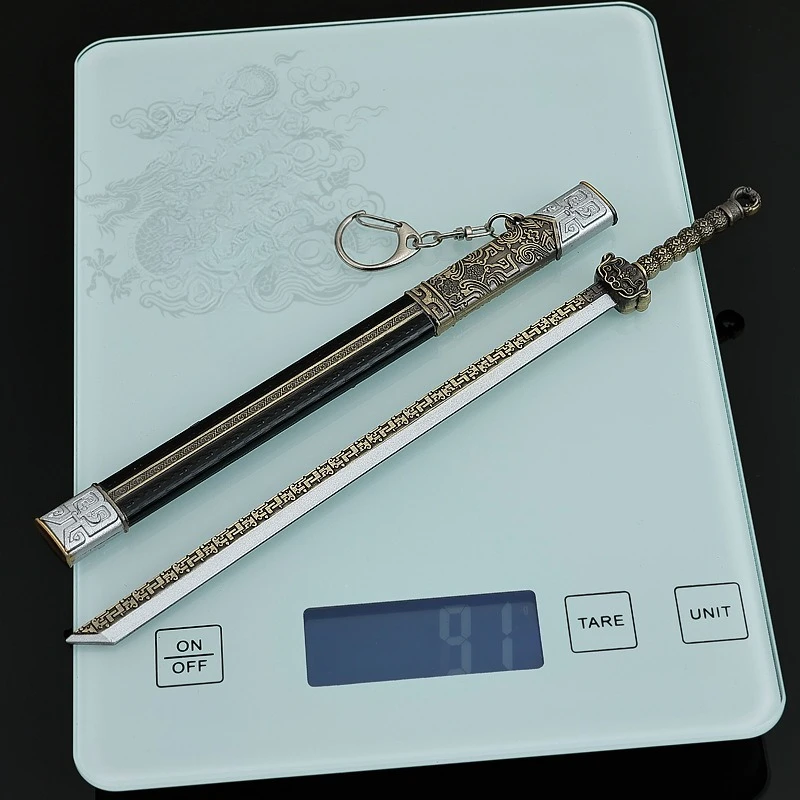 22cm/8.66in A Volume of Book Dreams Movies Peripheral Weapons Models Nanheng Knives Metal Crafts Ornaments Toy Swords and Knives