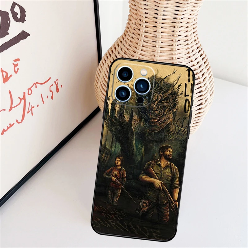 The Last Of Us Case For iPhone 11 12 13 14 16 15 Pro Max Mini X XS Max XR Plus Cover Coque