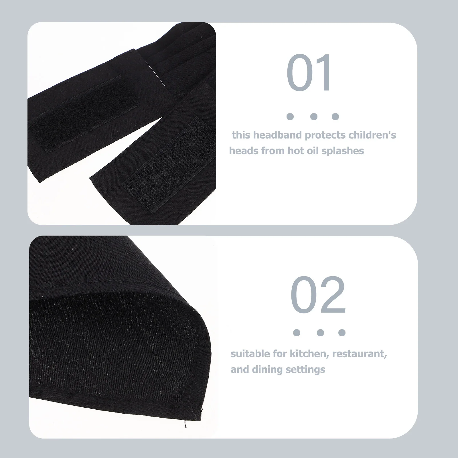 ผ้าคาดผมสำหรับเด็ก ผ้าคาดผมทรงสามเหลี่ยมแบบปรับได้ ดีไซน์แบบญี่ปุ่น ดูดซับเหงื่อ ชุดทำงานสำหรับเชฟร้านอาหาร ผ้าฝ้ายทนทาน