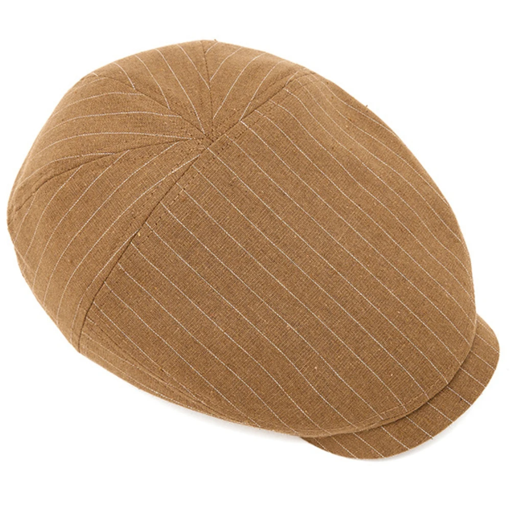 HT5053 Baskenmützen Frühling Herbst Kappe für Herren Damen Retro Künstler Maler Gestreifte Baskenmütze Herren Damen Ivy Flat Cap Bestseller Baskenmütze – Detail 9