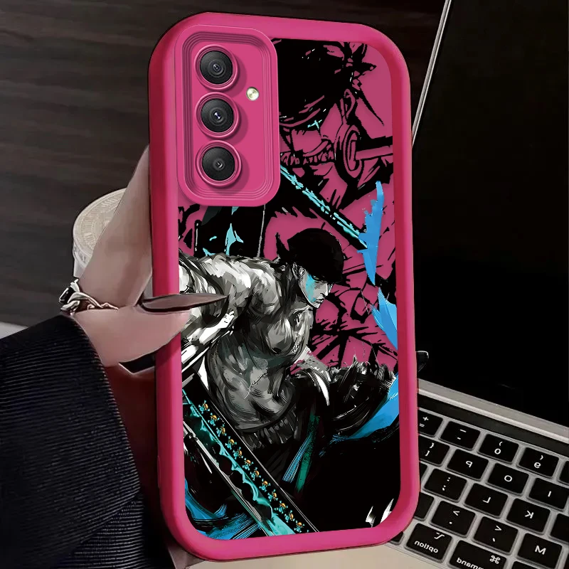 Anime O-One Pieces Zoros Phone Case for Samsung Galaxy A55 A35 A25 A24 A15 A05 A05S A13 A23 A12 A22 A32 A52 A52S A72 A11 Cover image 5