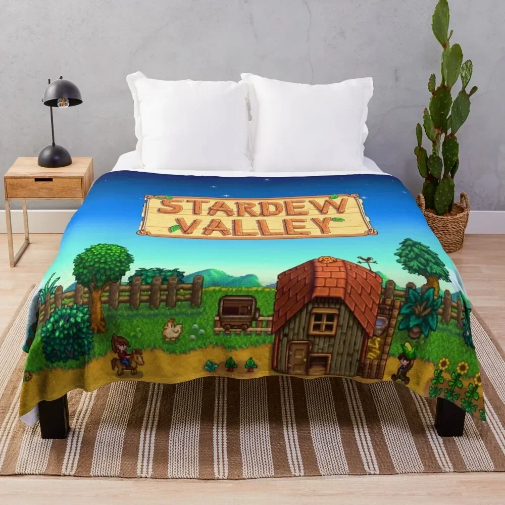 

Stardew Valley Throw Blanket Luxury St Sofa Quilt Blankets