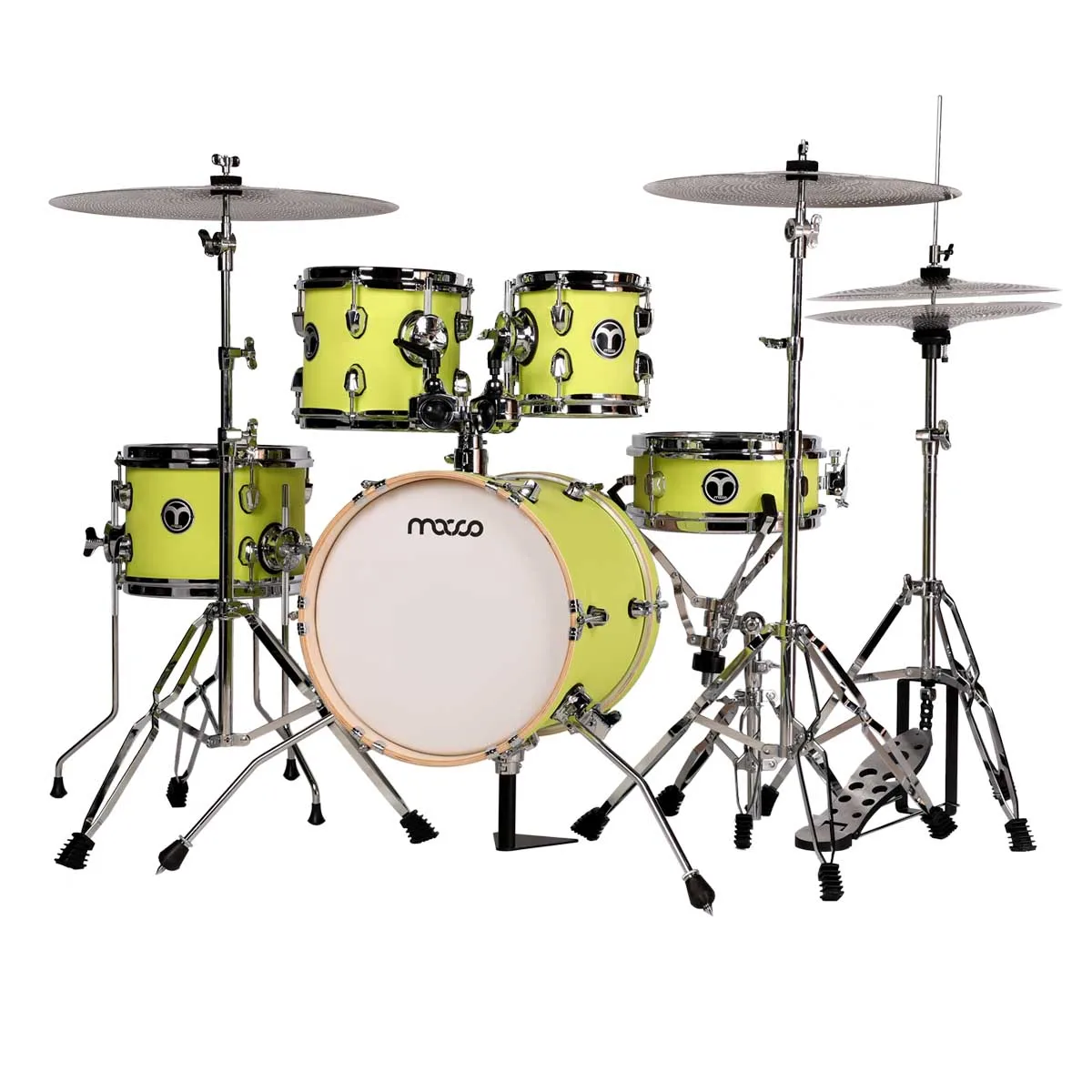 

Hooqu high-quality drum pack and blow sense strong sound music team plays jazz western blow kit drum