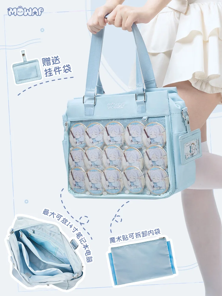 Original Japanese Girl Uniform Itabag JK Academy Large Capacity Uniform Bag Single Shoulder Crossbody Versatile Daily School Bag
