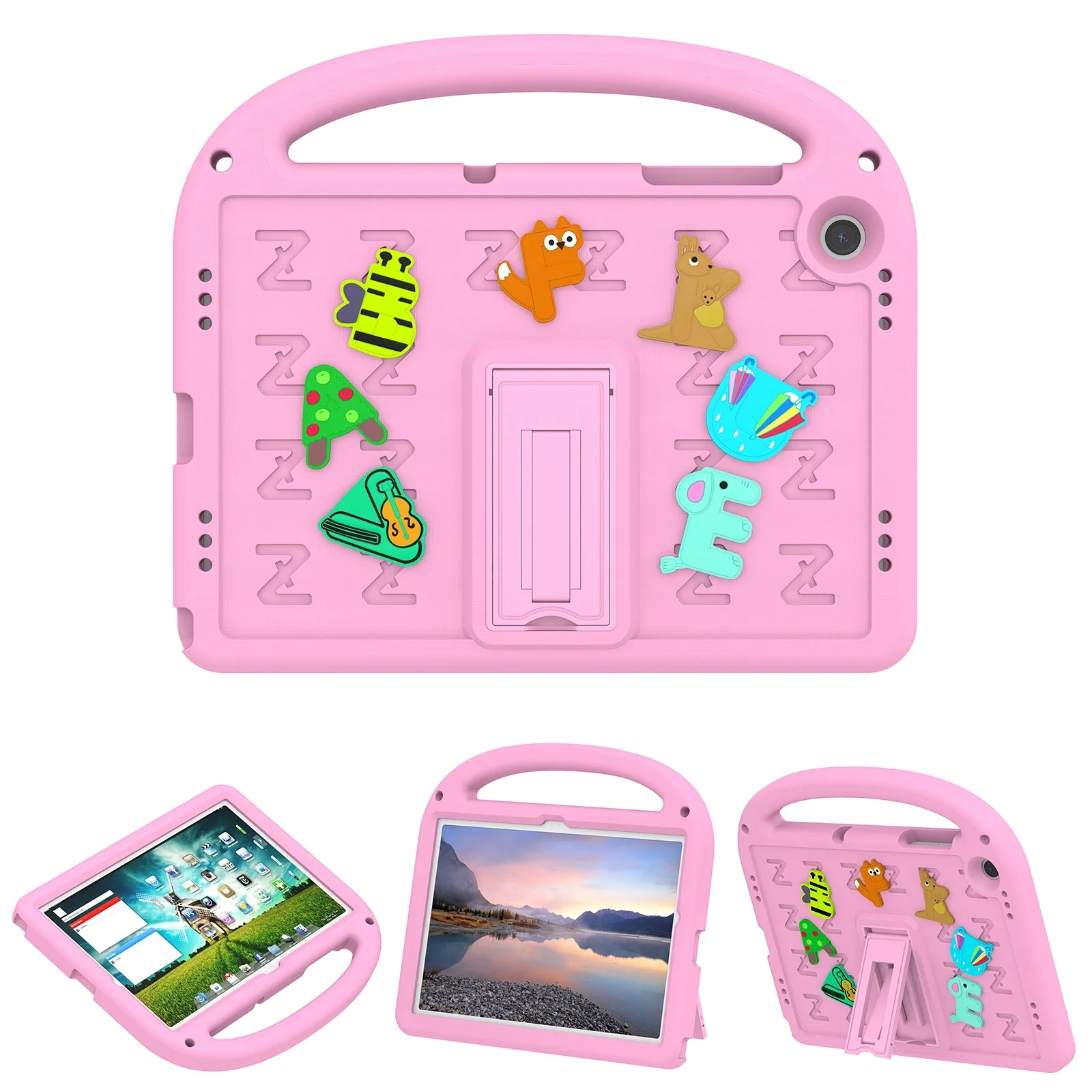 For Samsung Galaxy Tab A9 8.7 2023 Plus 11 2023 SM-X110 X115 X117 X210 X216B X218U Color Tablet Case for Kids Soft EVA