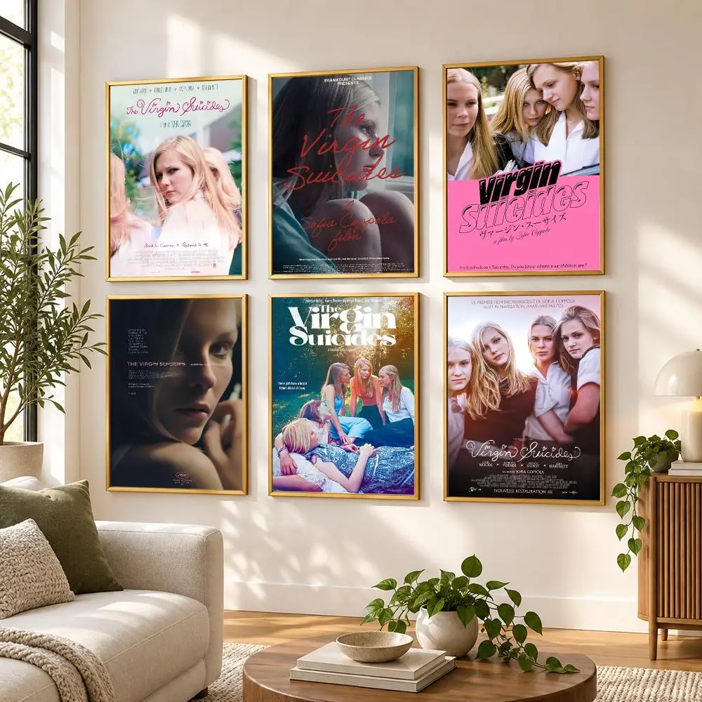 Movie The Virgin Suicides Poster HD art sticky wall waterproof home living room bedroom bar aesthetic decoration