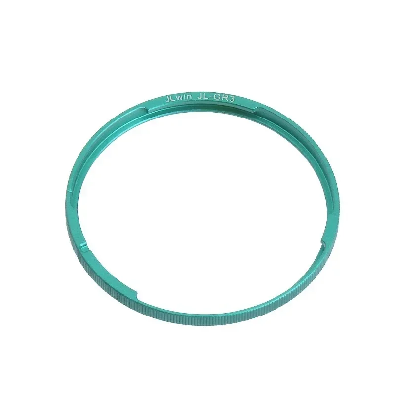 Durable Aluminium Lens Ring para Ricoh, Decoração Cap, Câmera Substitui Ricoh GN-1, GR III HDF, GR III, Gr3, 1Pc