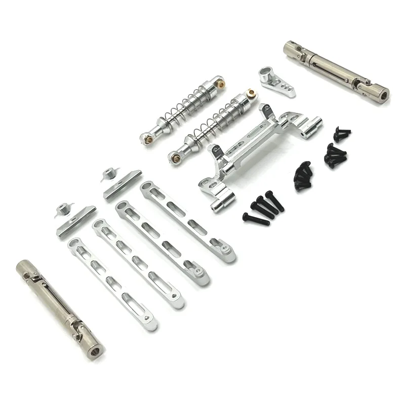 MN モデル 1/12 スケール MN168 MN82 LC79 MN78 RC カーメタルアップグレードリンケージロッドショックアブソーバーセットスペアパーツ ​