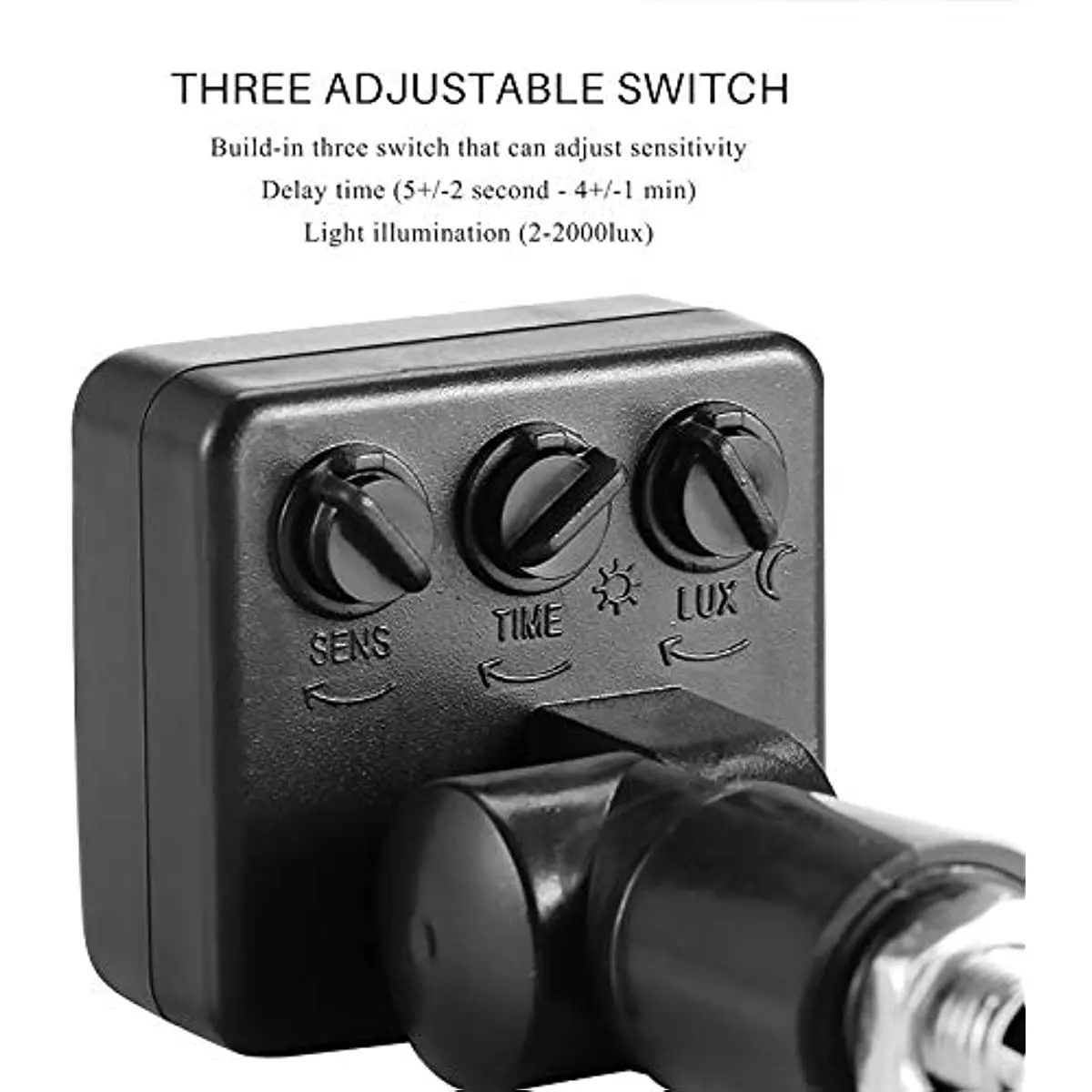 PIR Motion Sensor Switch Mini Human Body Infrared Motion Detector Adjustable 85-265V IP65 Waterproof Outdoor PIR LED Flood Light