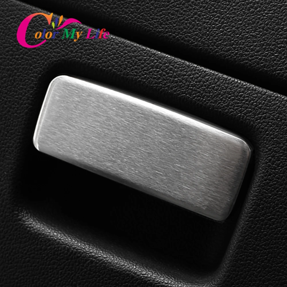 

Stainless Steel Car Co-pilot Glove Box Handle Cover Trim Sticker for Volkswagen VW Golf 7 MK7 7.5 MK7.5 2013 - 2019 Accessories