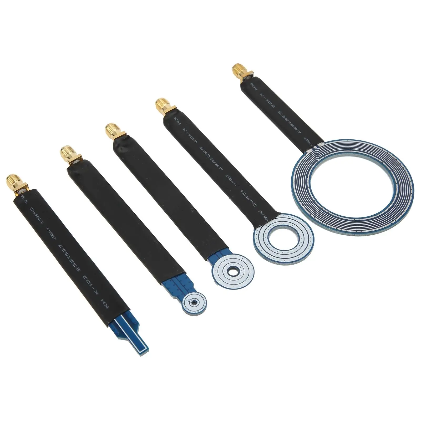 5Pcs SMA Near-Field Magnetic Probes Set for Radiation Testing - Antenna Conduction & Magnetic Field Measurement