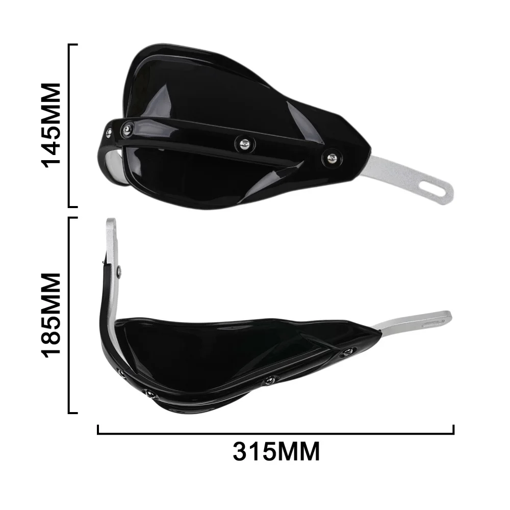 Universal Large Motorcycle Handguard For 22-28mm Handlebars Full Wrap Windproof Crash Protection For KTM/Honda Dirt Pit Bike ATV