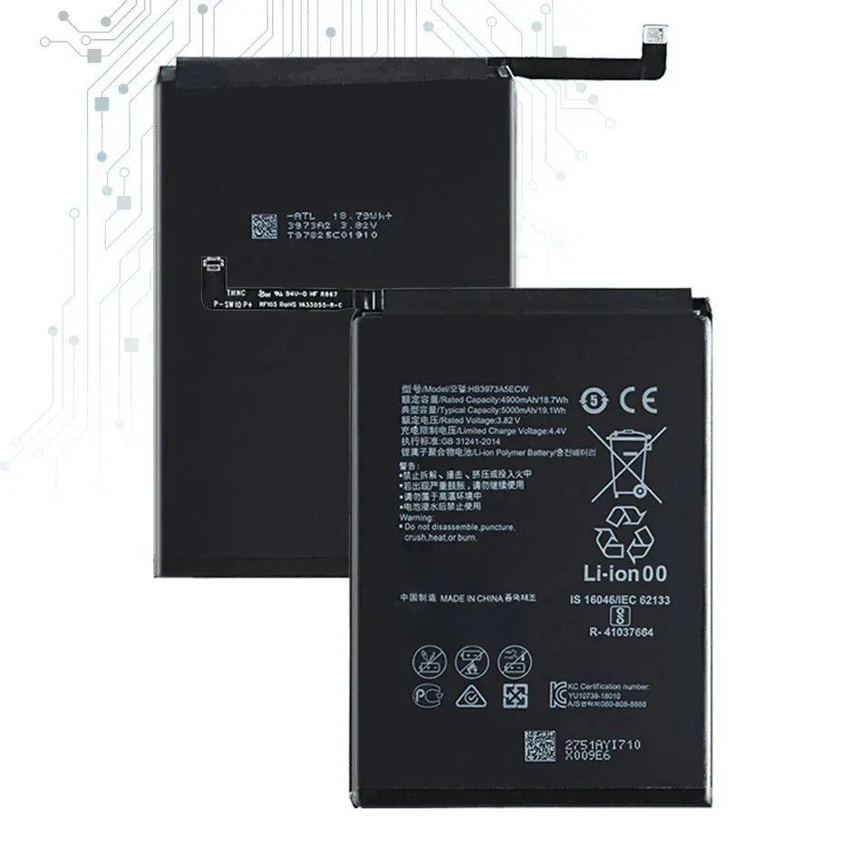 

HB3973A5ECW/HB4073A5ECW Сменный аккумулятор для Huawei Mate 20X 20X/Honor Note 10/Honor 8X Max