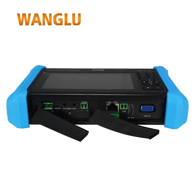 Imagem -04 - Wanglu 5.4 Polegada Mais Barato Handheld Otdr & 8k H.265 Cctv ip Ahd Cvi Tvi Opm Vfl Cabo Testador de Fibra