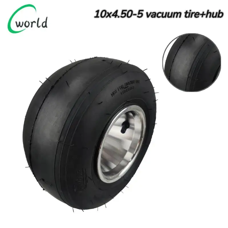 10x4.50-5 wheels, puncture resistant tires, durable enhanced traction,  suitable for go kart drifting car tires