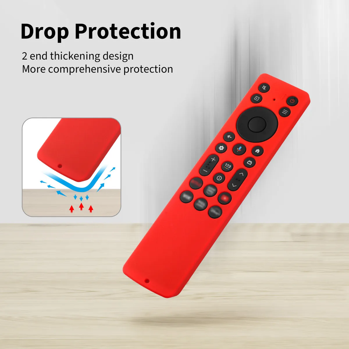 Protective Case for TCL RC813C RC813A FMB1 / RC923A FMB1 Remote Controls Remote Control Case for TCL 2025 QM6K QM7K TVs
