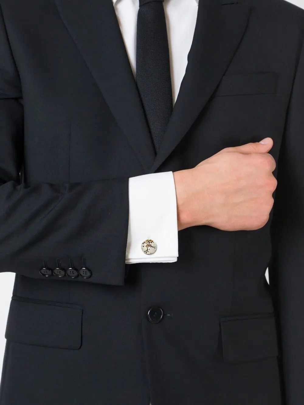 High-grade movement cufflinks premium sense men's and women's suit shirt cufflinks, men's French cufflinks