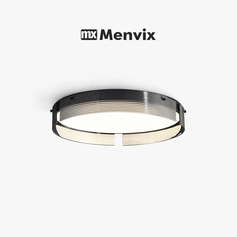 

Modern Minimalism Style Design Led Ceiling Lamp For Living Room Bedroom Dining Room Kitchen Round Black Glass Chandelier Light