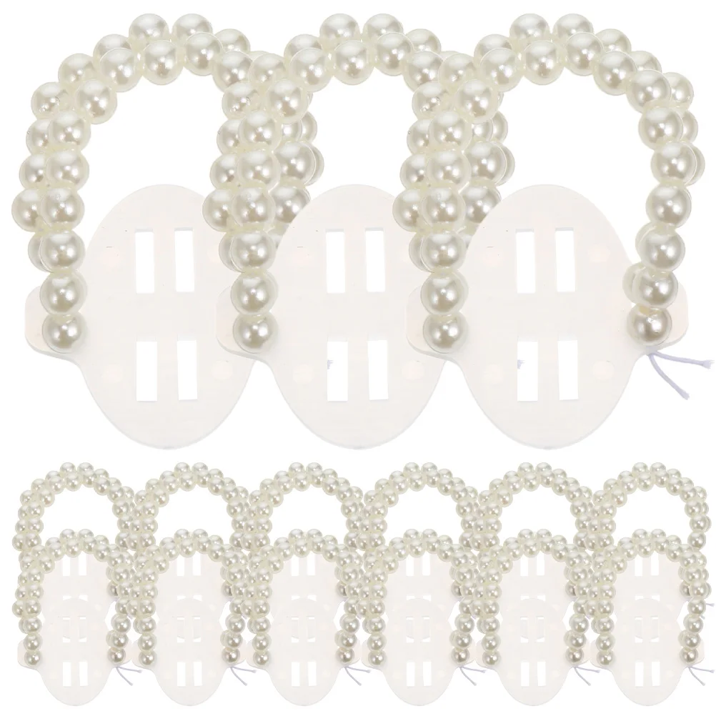 

15 Pcs Wristb Wristb Bride Bracelets Elegant Lightweight Wedding Corsage Wristlet B Party Accessories Corsage
