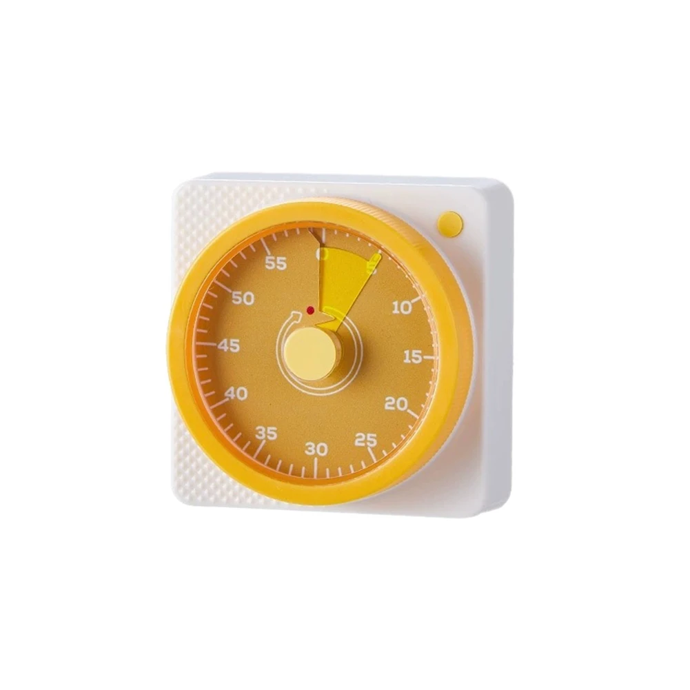 Magnetic countdown timer for baking and study designed to help maintain focus and improve productivity in various settings