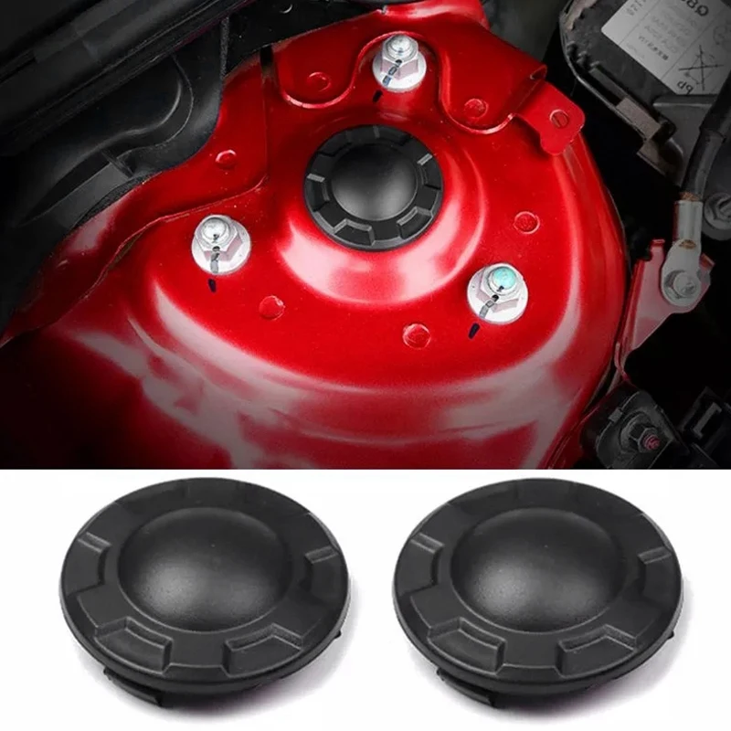 4PCS Car Shock Absorber Trim Protection Cover Waterproof Dustproof Cap For Mazda 3 CX-5 CX-4 CX-8 Accessories