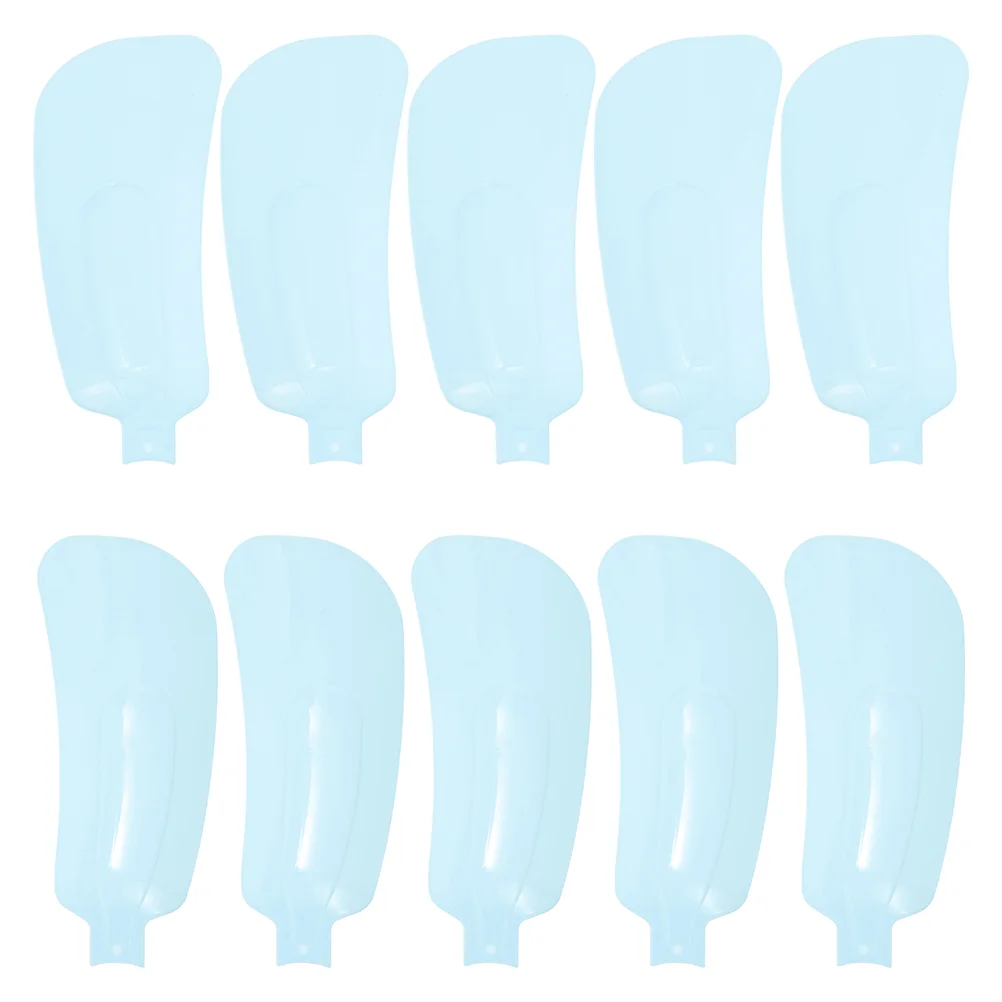 10 Pcs Small Ceiling Fan Blades Floor Accessory Supply Wall Repair Part Electric Mute Replacement Plastic Standing Pedestal