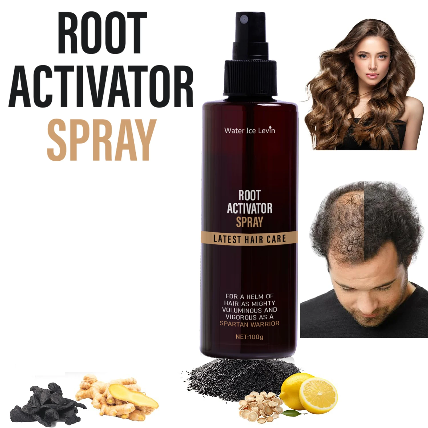 Repairing Hair Spray Suitable for All Hair Types, Smoothing, Moisturizing, and Enhancing Elasticity, Ideal for Dry Hair.