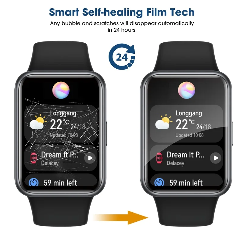 Pellicola protettiva idrogel per Huawei Watch Fit 2 proteggi schermo (non vetro) per Huawei Watch Fit 2 Mini Honor Watch ES Film Foil