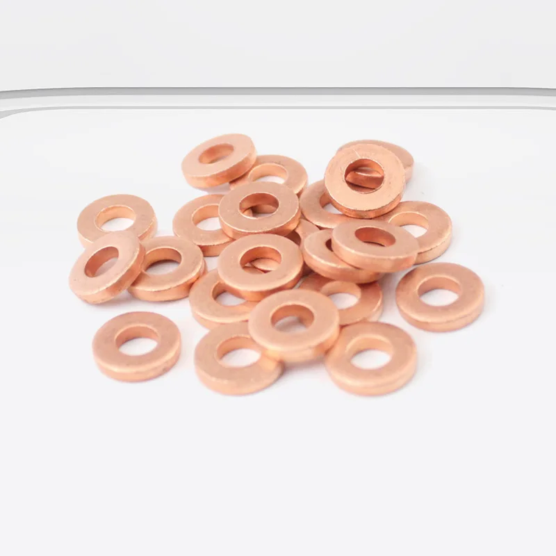 F00VC17502 F00VC17503 F00VC17504 F00VC17505 F00VC17506 Copper Washers Shims 9001-850C For BOSCH Injector