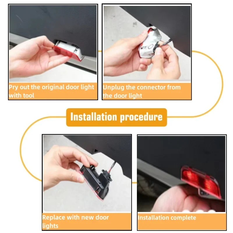 2Pcs Laser LED Ghost Shadow Light Logo Projector For Skoda Superb 2 MK2 Superb 3 2009-2018 Wireless Welcome Puddle Lamp - view 6