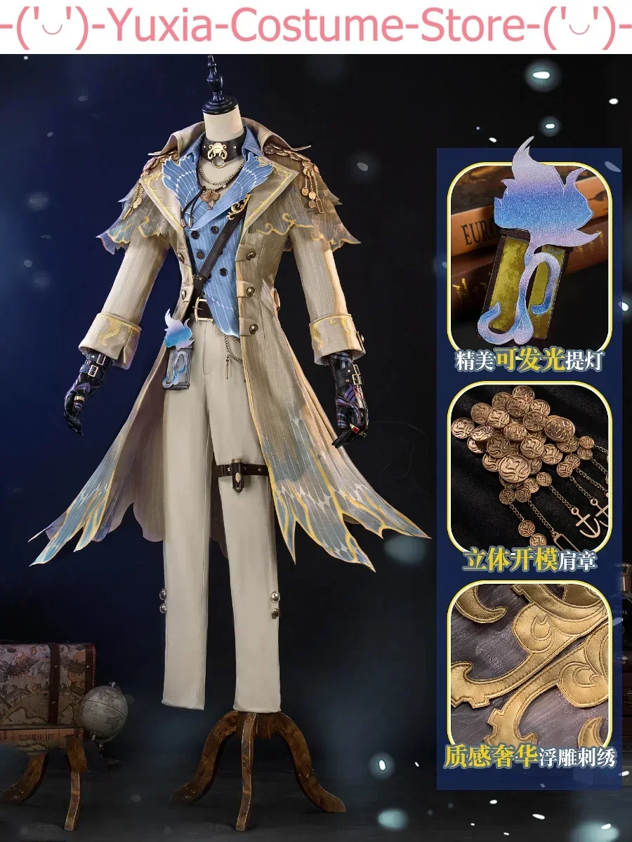 Identity V Naib Subedar Mercenary Sixth Anniversary  Cosplay Costume Cos Game Anime Party Uniform Hallowen Play Role Clothes