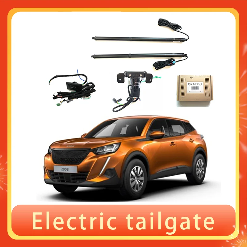 Power Electric Tailgate Lift for 2008 Silent Anti-Pinch Waterproof Auto Parts Automatic Power Liftgate Trunk Door Lock & Brace P