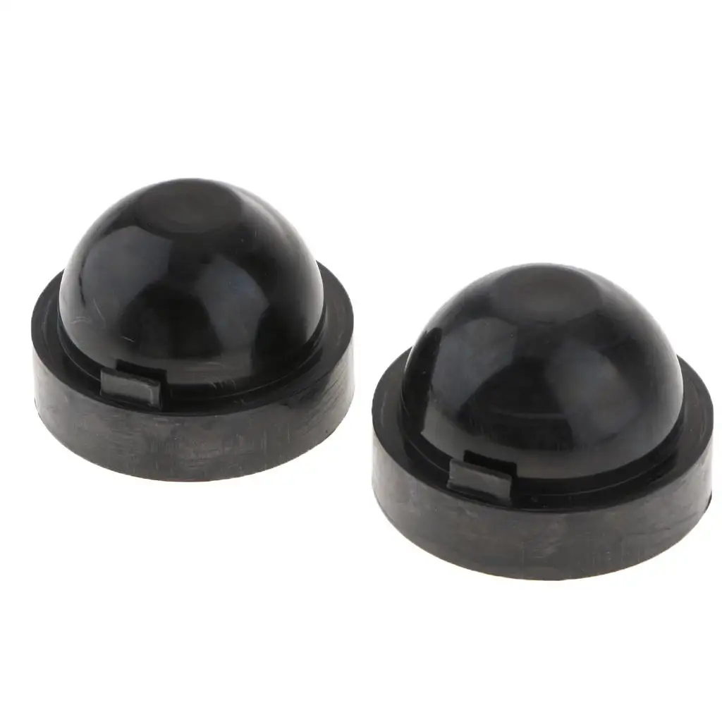 Car Headlight Rubber Cap Waterproof Housing Seal Dust Cover 2 Pieces for Led Car Bulb Upgrade