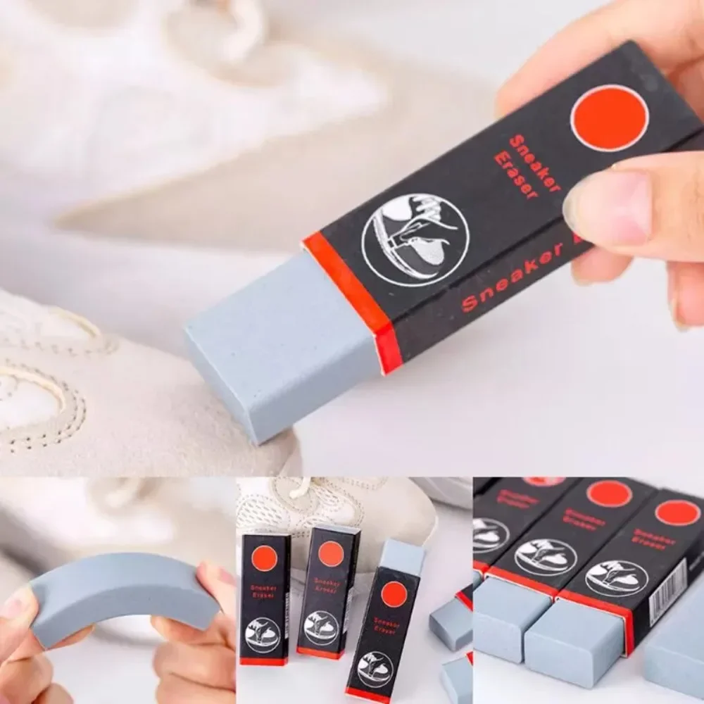 Kit de escova de camurça para remoção de manchas, 4 unidades, com ferramenta de limpeza de borracha, uso doméstico, kit de escovas nubuck, botas, pano de limpeza para sapatos