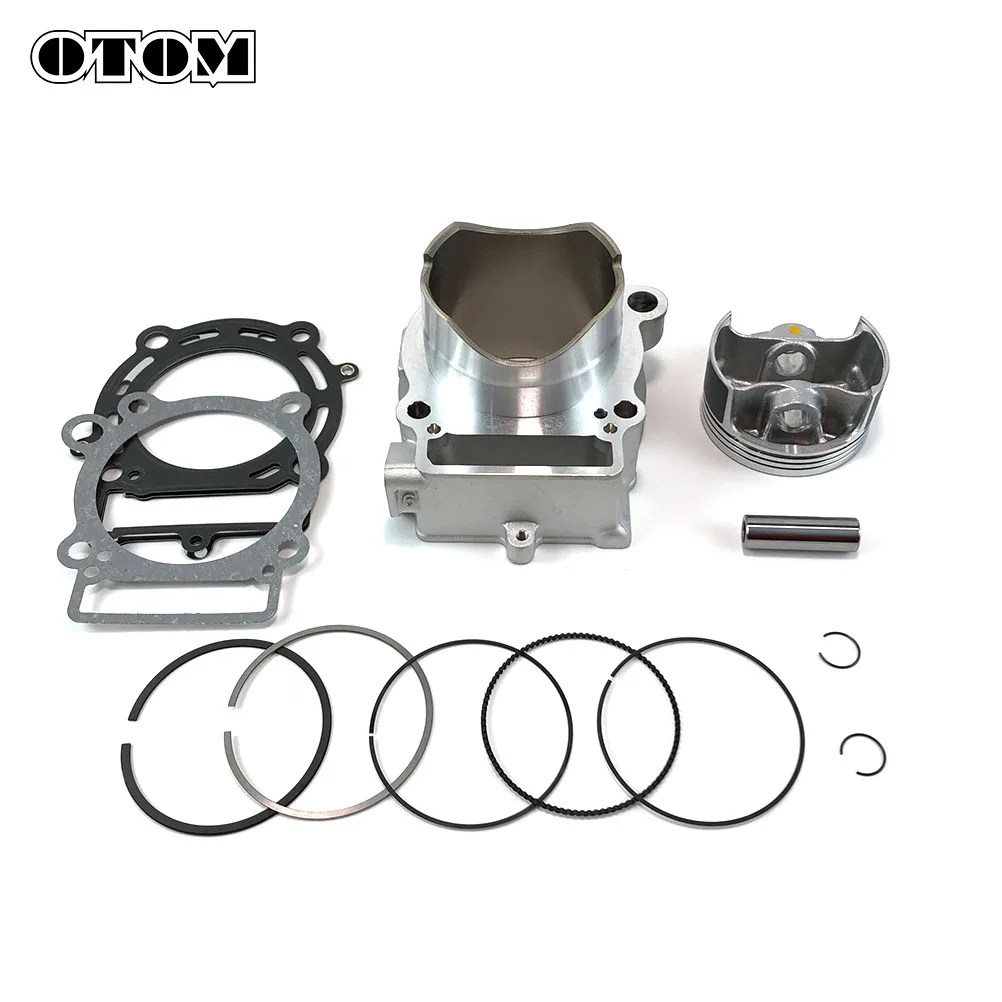 OTOM Motorcycle NC250 NC300 Cylinder Kit 84mm Cylinder Block Piston Ring Gasket For ZONGSHEN NC 250CC Upgrade 300CC Engine Parts