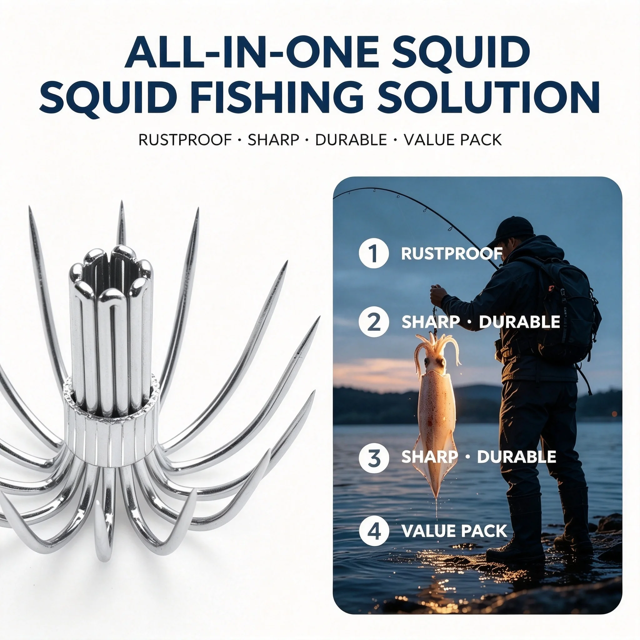 100 PCS Heavy-Duty Curved Mult - огляд і ціна Fishing Boat Anchor