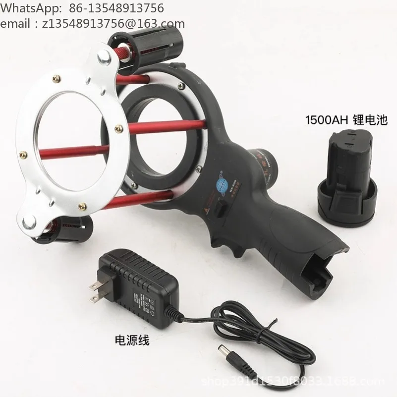 Electric AC Pipe Tape Winding Machine Automatic Wrapping Tool for Copper Aluminum Insulation Tube