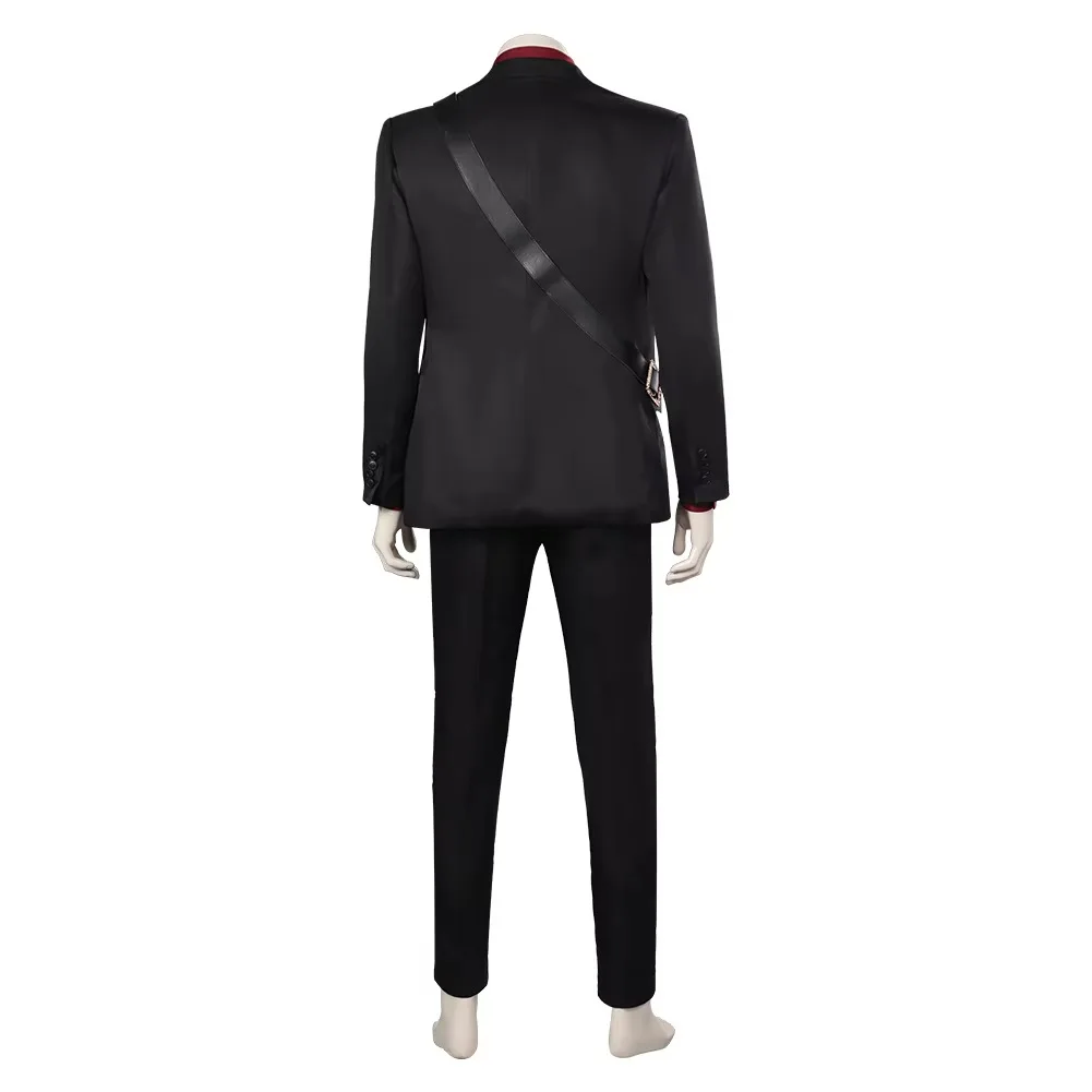 Kenshi Takahashi Cosplay Mannelijke Kostuum Spel Mortal Cos Kombat Business Shirt Jas Broek Outfits Halloween Feest Vermomming