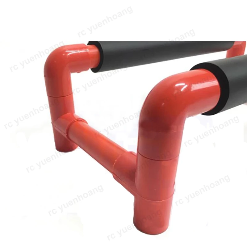 1PCS Model MINI MONO Boat Support Frame PVC+Rubber Pipe Display Bracket Length 300mm Anti-slip Shock Absorption Cushion