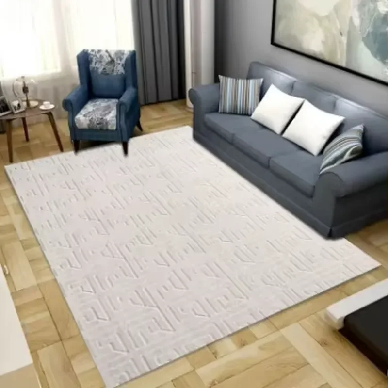 Large Size Modern Area Rugs Washable Wipeable Geometric Pattern Commercial Use Carpet for Living Room Home Dector Wholesale