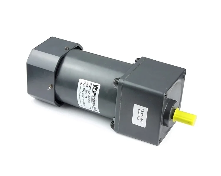 

7IK400GU 400W high power 120mm Strengthened Shaft Low Speed Speed Control AC Electric Motor Type with Gearbox