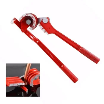 Manual Pipe Bender Tube Bending Machine 6mm 8mm 10mm Pipe Bender for Aluminum Copper Steel Fuel Brake Lines