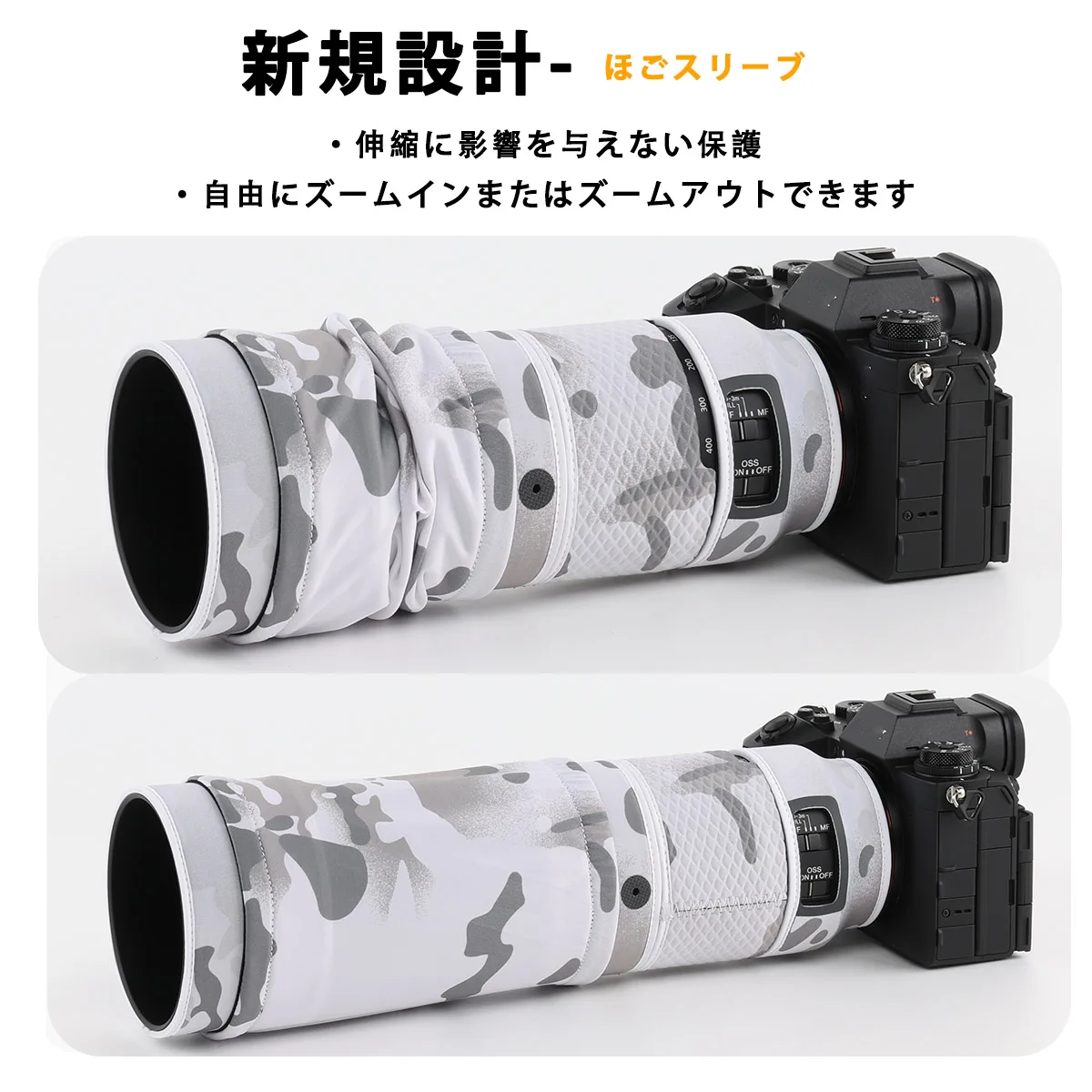CHASING BIRDS Version IV Lens Camouflage Coat For CANON RF 800mm F11 IS STM Waterproof and Rainproof Lens Protective Cover