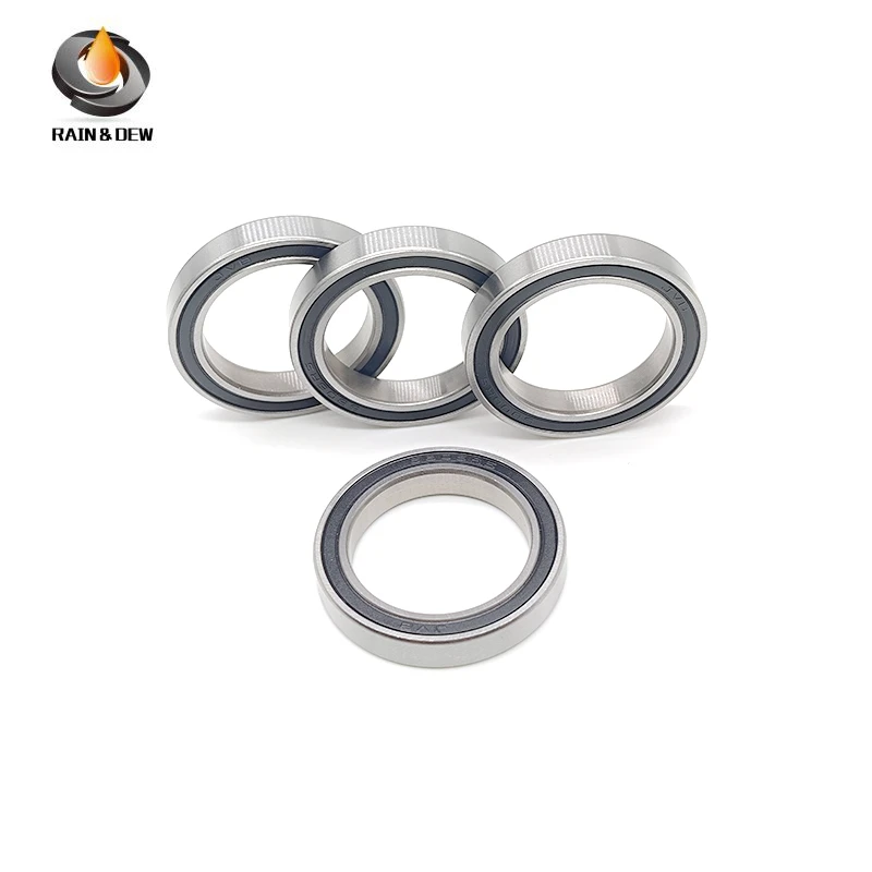 4PCS 6807RS 35x47x7mm  6805RS 25x37x7mm  6803RS 17x26x5mm  6800RS 10x19x5mm  ABEC-7 Metric Thin Section Ball Bearings