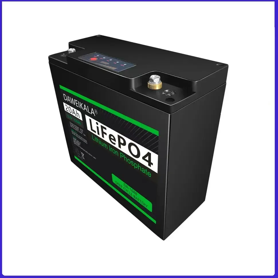 

12V 20000mAh lithium iron phosphate rechargeable battery/with display screen/long lifespan/suitable for various scenarios