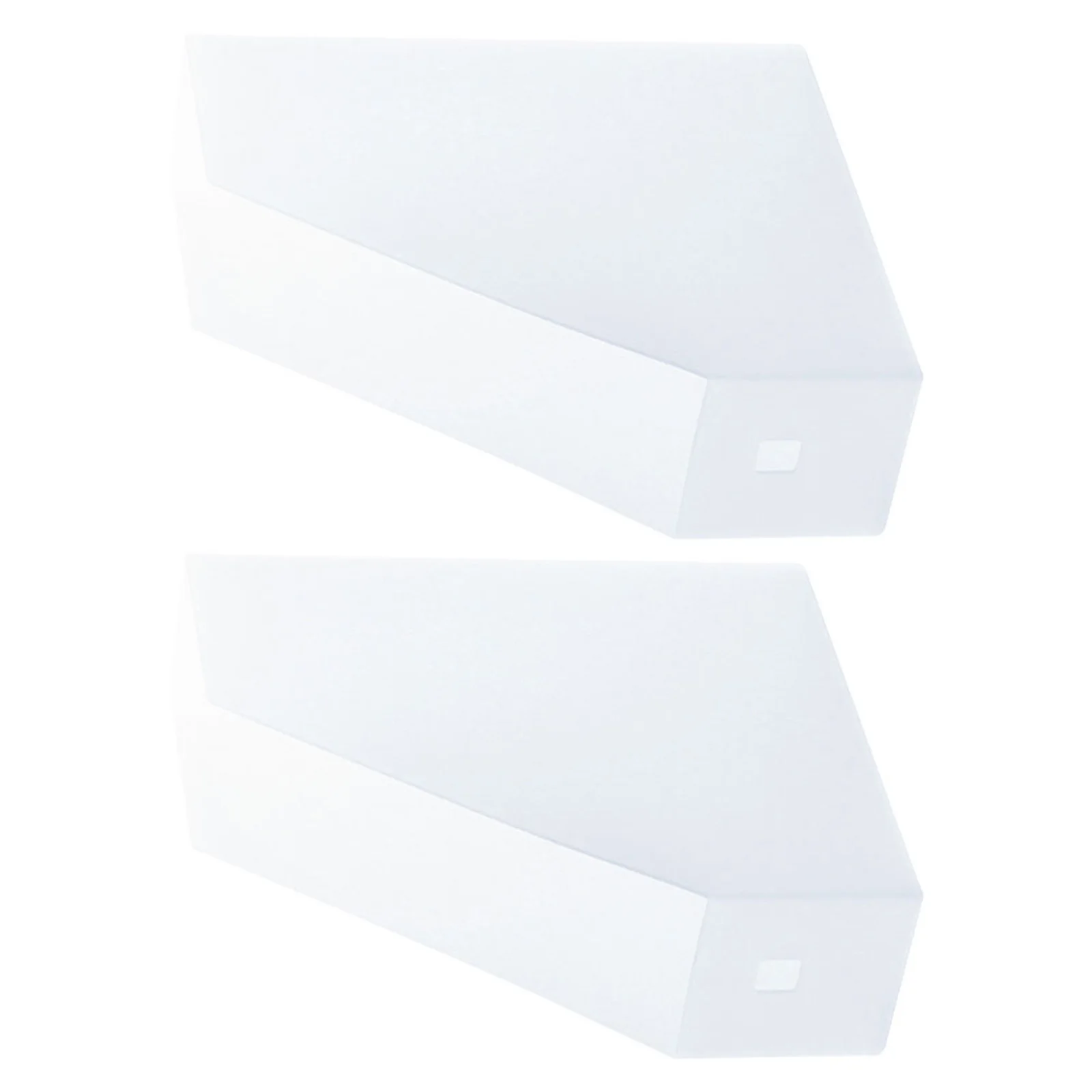 

2pcs Transparent Desktop Document Storage Rack Thickened Plastic File Organizer For Office Home Study Room Classroom Use