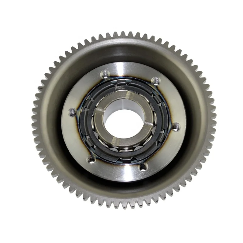 High quality Carburizing Steel Metal Motorcycle Engine Parts One Way Starter Clutch Gear Assy for YAMAHA YS250