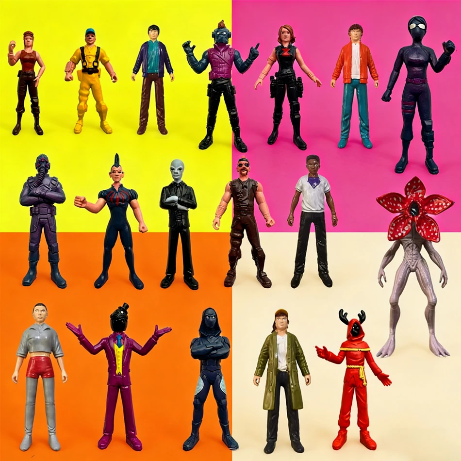 

18Pcs/Set 2026 New Stranger Things PVC Anime Figures Eleven Monster Collectible Dolls Christmas Gift for Fans